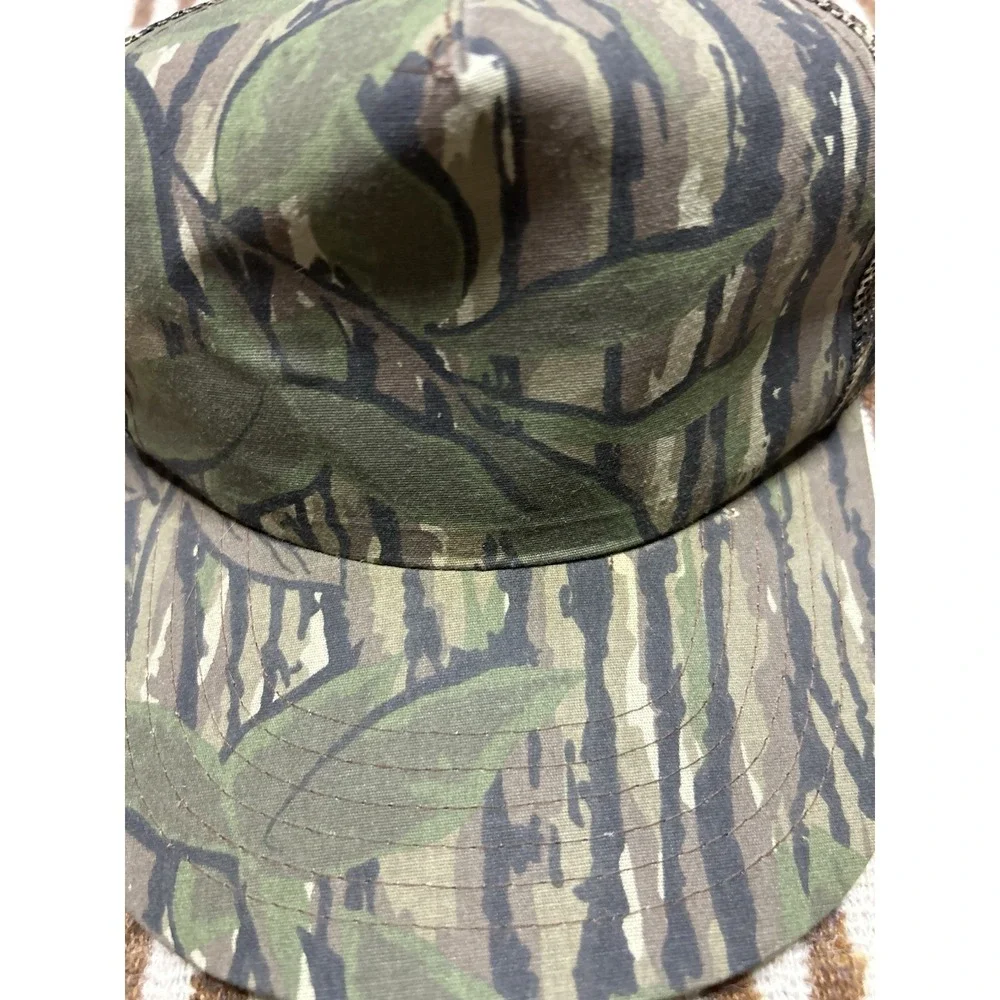 Vintage Camo Trucker Hat Lot USA Made Mesh Snapback Mossy Oak Realtree Style